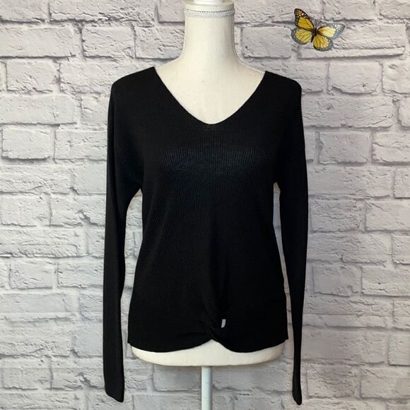 Ricki's Double-V Knotted Sweater Size Extra Small - Picture 2 of 11